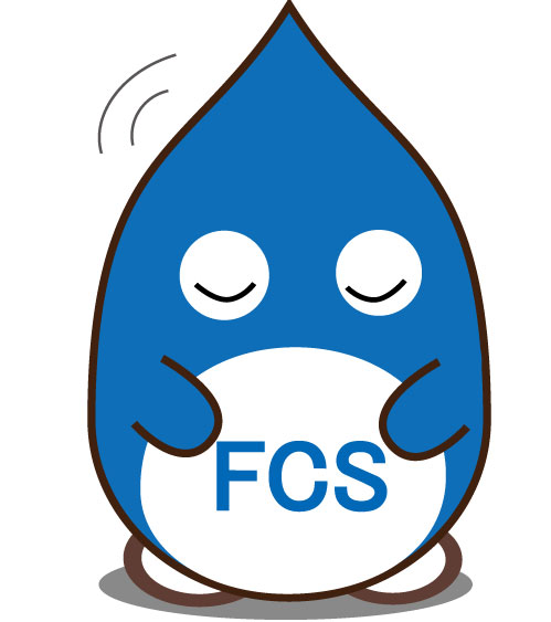 おじぎをするエフくん